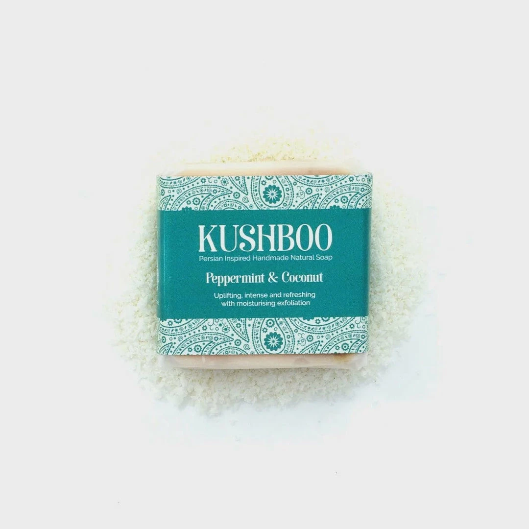 Deals ๐งจ Kushboo Soaps Kushboo Natural Soap Peppermint & Coconut New ๐ 1 Kushboo Soaps Kushboo Natural Soap Peppermint & Coconut New