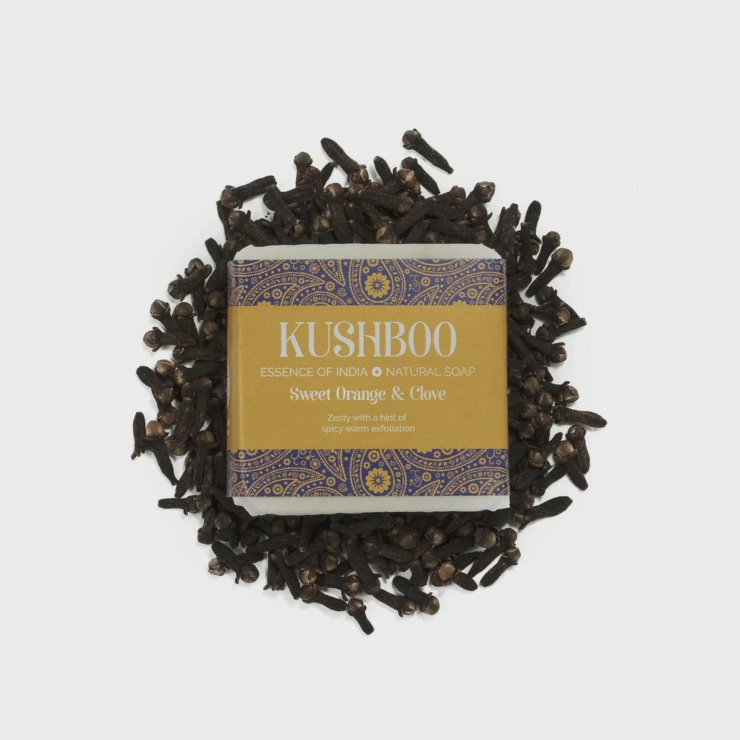 Flash Sale 🛒 Kushboo Soaps Kushboo Natural Soap Sweet Orange & Clove New ❤️ 1 Kushboo Soaps Kushboo Natural Soap Sweet Orange & Clove New