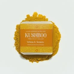 Kushboo Soaps New Kushboo Natural Soap Verbena & Turmeric