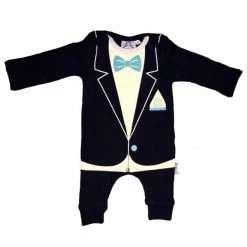 Accessories Lazy Baby Tuxedo Onesie Baby Grow