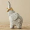 New Lisa Angel Grey Elephant Ring Holder