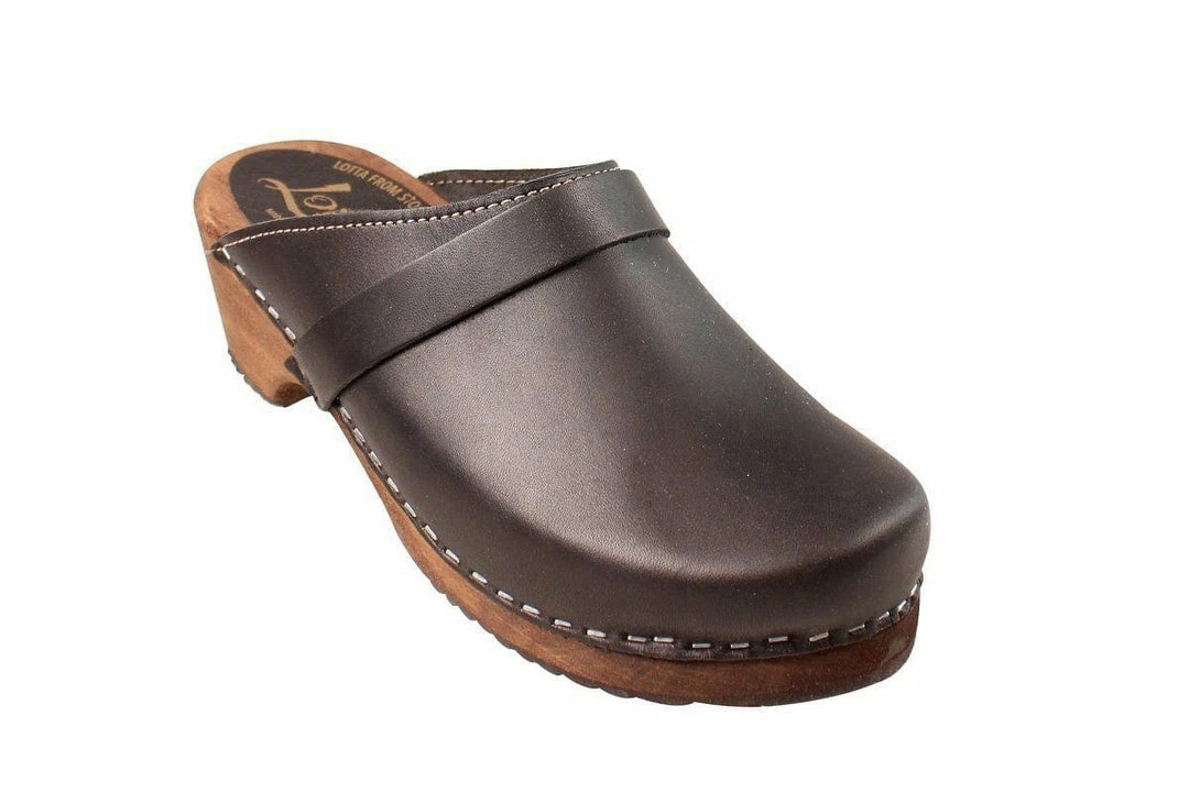 Best Pirce 🎁 Lotta From Stockholm Classic Black Clog 🛒 1 Lotta From Stockholm Classic Black Clog