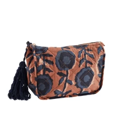 New Madam Stoltz Small Tassel Washbag Dusty Rose