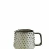 Madam Stoltz Stoneware Mug W/ Dots
