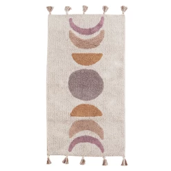New Madam Stoltz Tufted Cotton Runner Lilac