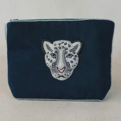 My Doris Snow Leopard Medium Purse