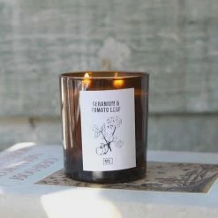 Norfolk Natural Living Geranium & Tomato Leaf Candle