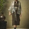 One Hundred Stars Dhurrie Taupe Kimono New
