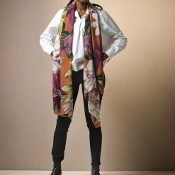 New One Hundred Stars Kew Protea Cigar Scarf