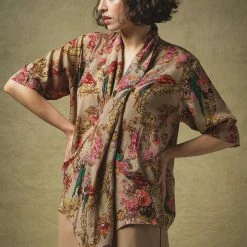 One Hundred Stars Rachel Top Autumn Chintz New