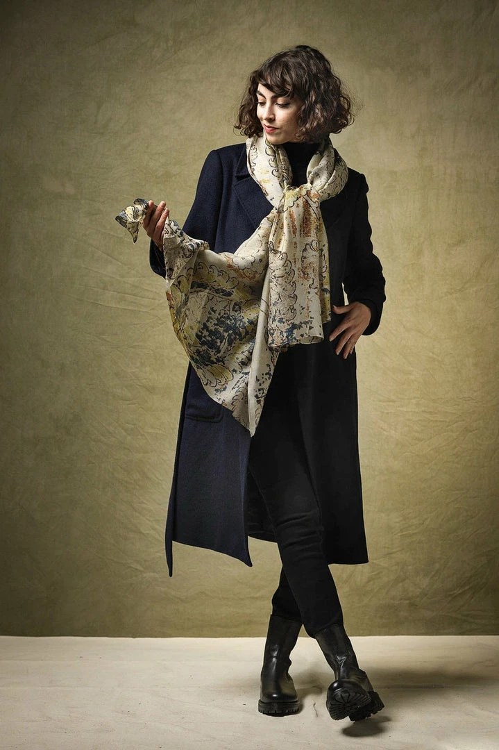 Cheap 🔔 New One Hundred Stars Scarf Dhurrie Taupe 🛒 1 New One Hundred Stars Scarf Dhurrie Taupe