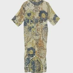 New One Hundred Stars Dhurrie Taupe Rachel Dress