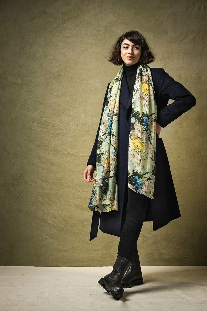 Best reviews of ⌛ New One Hundred Stars Scarf Winter Lily Verdigris 🥰 1 New One Hundred Stars Scarf Winter Lily Verdigris