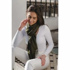 New Park Lane Luxury Celine Scarf Pashmina Moss