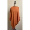 Fashion Park Lane Lara Cashmere Mix Poncho In Cinnamon