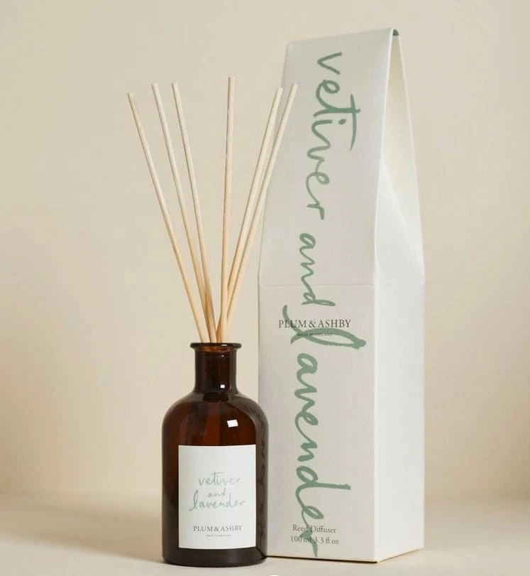 Outlet 💯 Plum And Ashby Plum & Ashby Vetiver & Lavender Diffuser New 🤩 1 Plum And Ashby Plum & Ashby Vetiver & Lavender Diffuser New