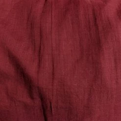 Precious Sparkle Plain Cotton Scarf Burgundy
