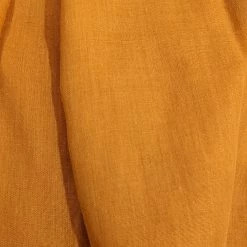 Precious Sparkle Plain Cotton Scarf Marigold New