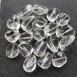 Precious Sparkle Crystal Faceted Large Nugget Beads (each Bead)