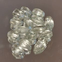 Precious Sparkle Green Amethyst AA Faceted Nugget Beads (per Bead)