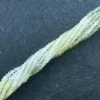 Precious Sparkle Prehnite Shaded Faceted 4mm Rondelle Beads 13" Strand