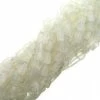 Precious Sparkle Rainbow Moonstone Plain Rectangles 15" Strand Beads