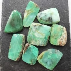 Precious Sparkle Beads Chrysoprase Faceted Nugget Bead