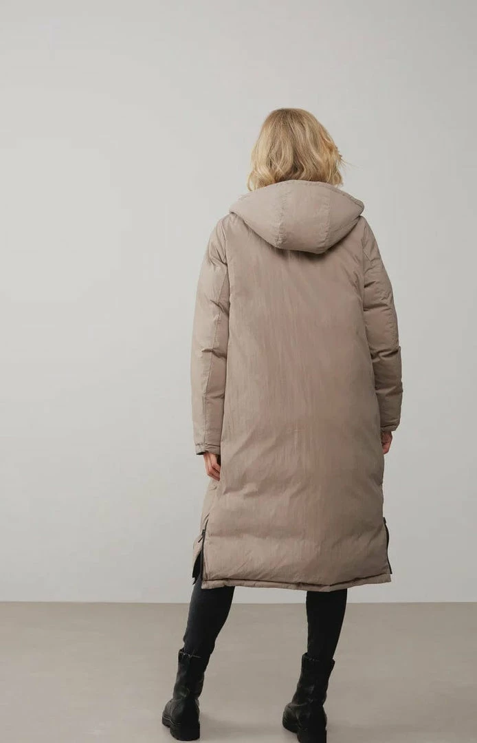 Brand new ⭐ New Yaya Long Reversible Puffer Jacket Bristol Black ❤️ 4 New Yaya Long Reversible Puffer Jacket Bristol Black