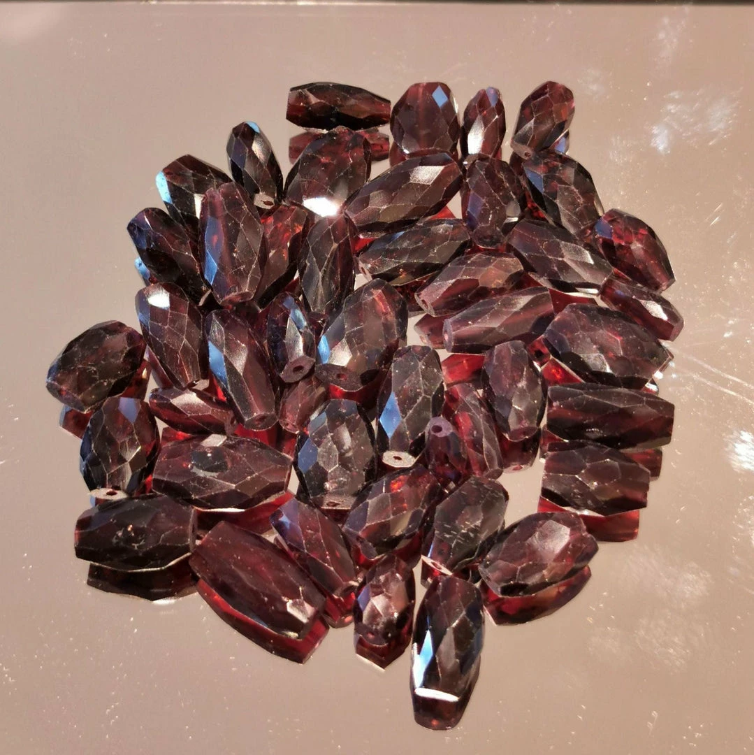 Brand new ๐ฅฐ Precious Sparkle Garnet Faceted Nugget Beads (per Bead) โ๏ธ 1 Precious Sparkle Garnet Faceted Nugget Beads (per Bead)