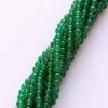 Precious Sparkle Green Onyx 4mm Round Beads 15" Strand