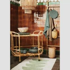 Precious Sparkle Madam Stoltz Bamboo Ceiling Lamp - Collection Only New