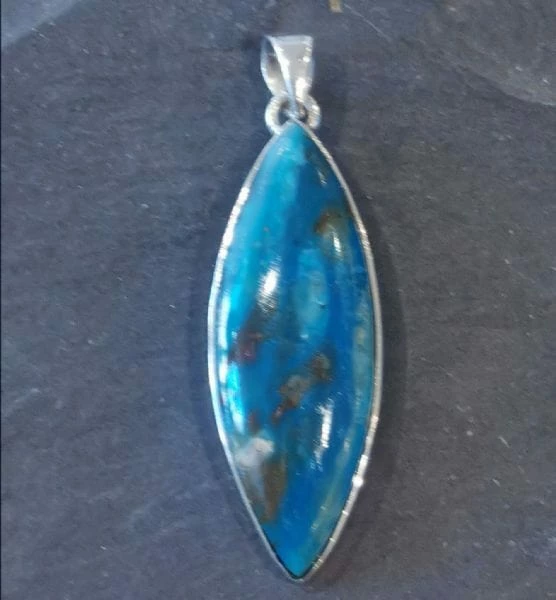 Cheapest ⌛ Precious Sparkle Peruvian Opal Marquis Sterling Silver Pendant 🥰 1 Precious Sparkle Peruvian Opal Marquis Sterling Silver Pendant