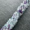 Precious Sparkle Multi Fluorite Blue Micro Cut Round Beads 13" Strand