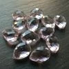 Precious Sparkle Beads Pink Amethyst AAA Faceted Large Briolette Pear (each Bead)