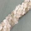 Precious Sparkle Rainbow Moonstone Coin Beads 15" Strand