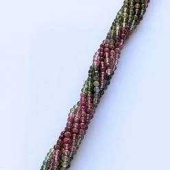 Precious Sparkle Tourmaline 3mm Round Beads 15" Strand