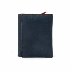 New Primehide Luna Leather Purse Blue