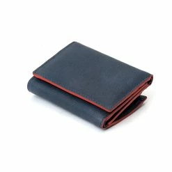 New Primehide Luna Leather Purse Blue