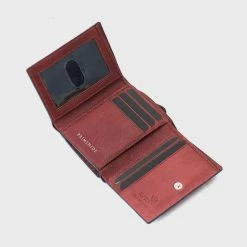 Primehide Luna Leather Purse Bordeaux New