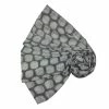 Pure Fashions New Grey Simple Squares Scarf