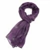Pure Fashions Purple Delicate Trees Scarf
