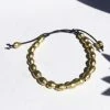Quazi Design Gold Bead Bracelet