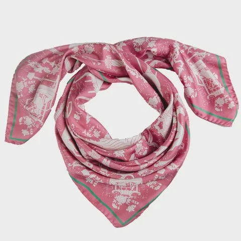 Best reviews of ๐งจ Rory Hutton Pink Drawing Room Silk Scarf New ๐ 2 Rory Hutton Pink Drawing Room Silk Scarf New