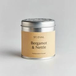 New St Eval Bergamot & Nettle Candle Tin