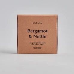 St Eval Bergamot & Nettle Tealight Candles Homewares