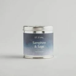 New St Eval Coastal Samphire & Sage Candle Tin