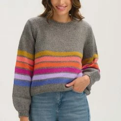 Sugarhill Brighton Essie Jumper Block Stripes New