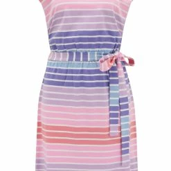Sugarhill Brighton Hetty Jersey Dress Ombre Stripes New