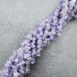 Unique Jewellers Jaipur Tanzanite Chip Beads 35" Strand