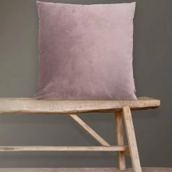 New Vanilla Fly Velvet Cushion Mauve